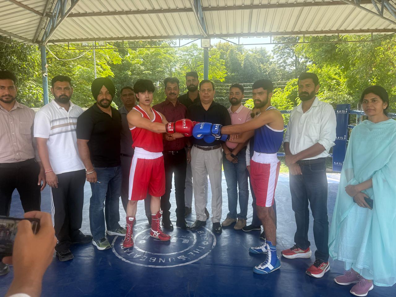 GGM Science College excel in Boxing 